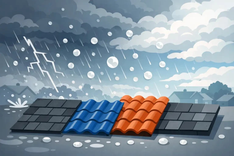 Best Roofing Materials for Hail Damage