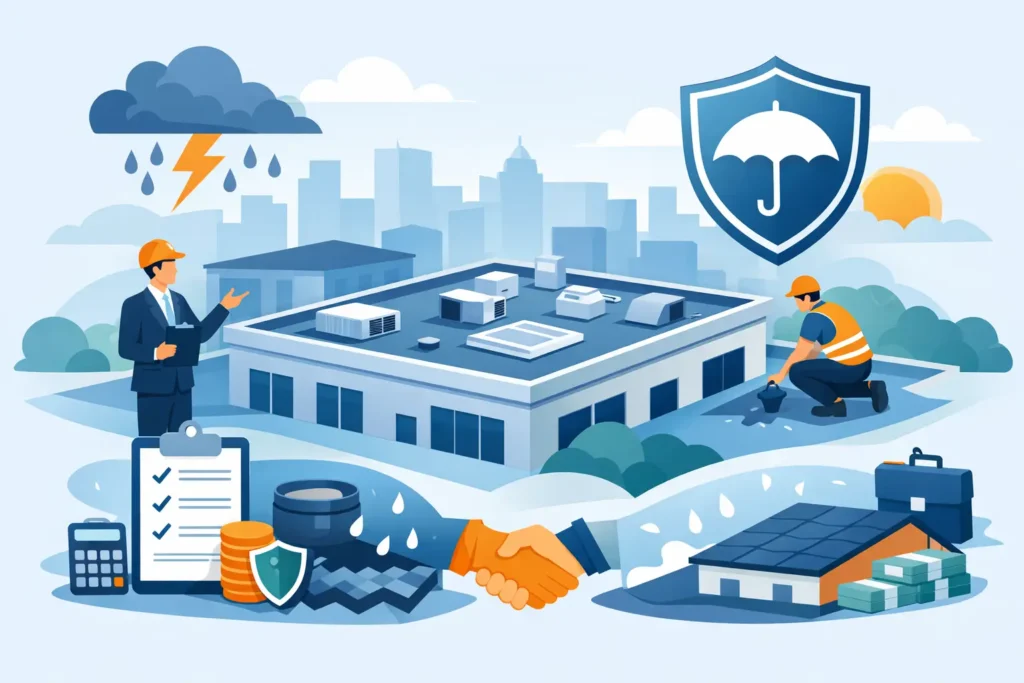 Commercial Roof Insurance Claim Help