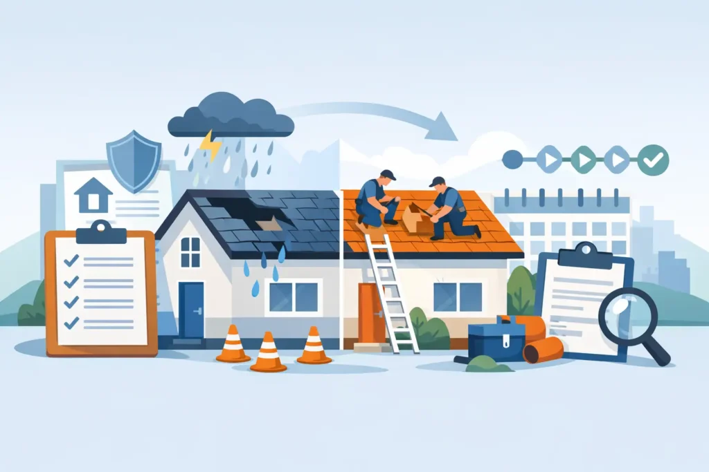 Insurance Claim Roof Repair Timeline