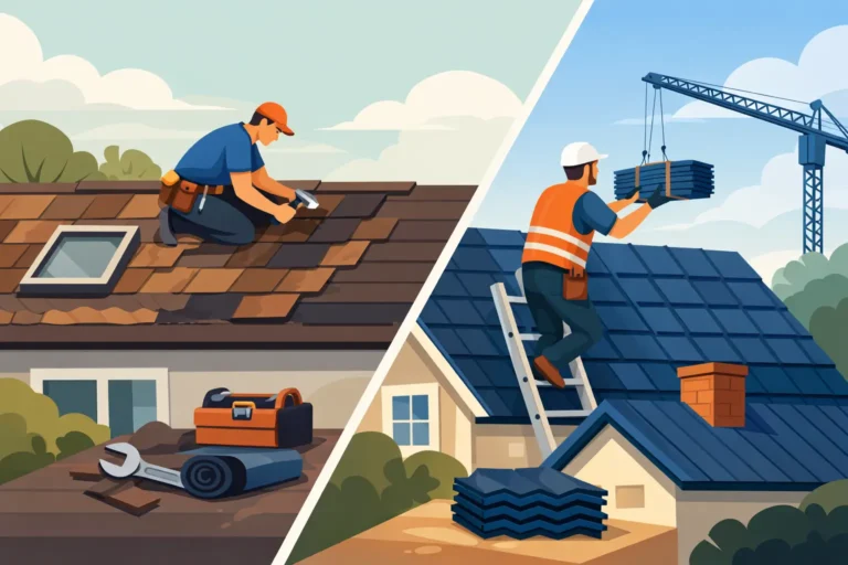 Roof Repair vs Replacement: What Makes Sense?