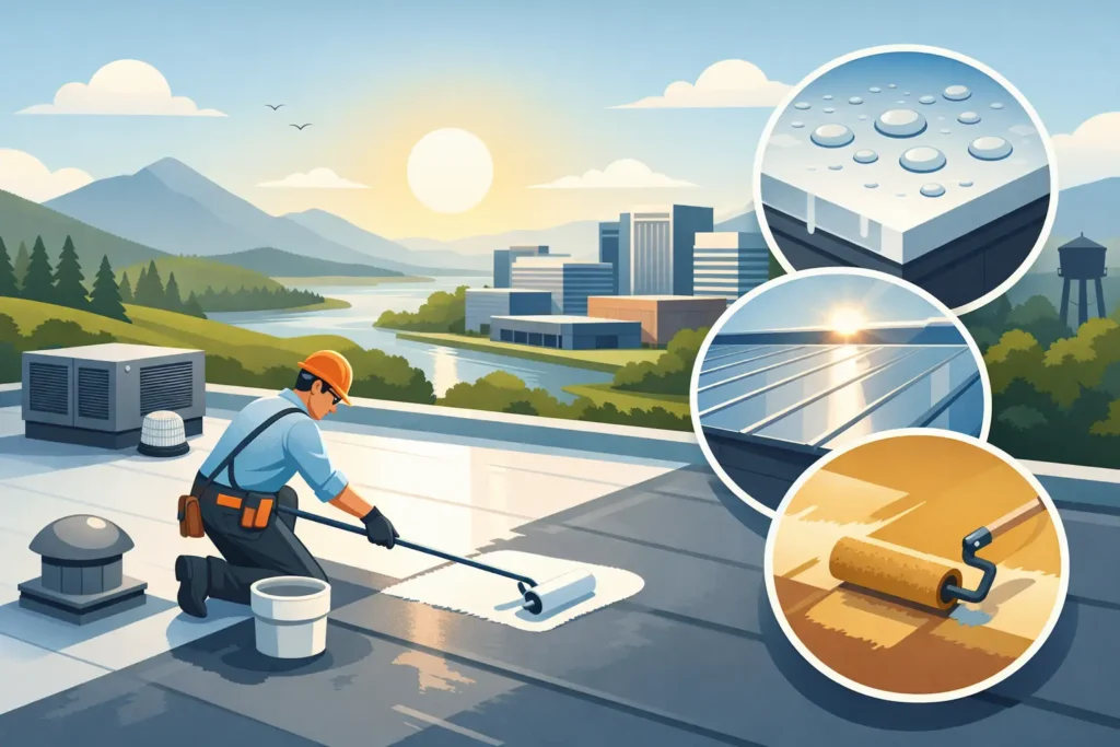 Best Commercial Roof Coating Options for Alabama