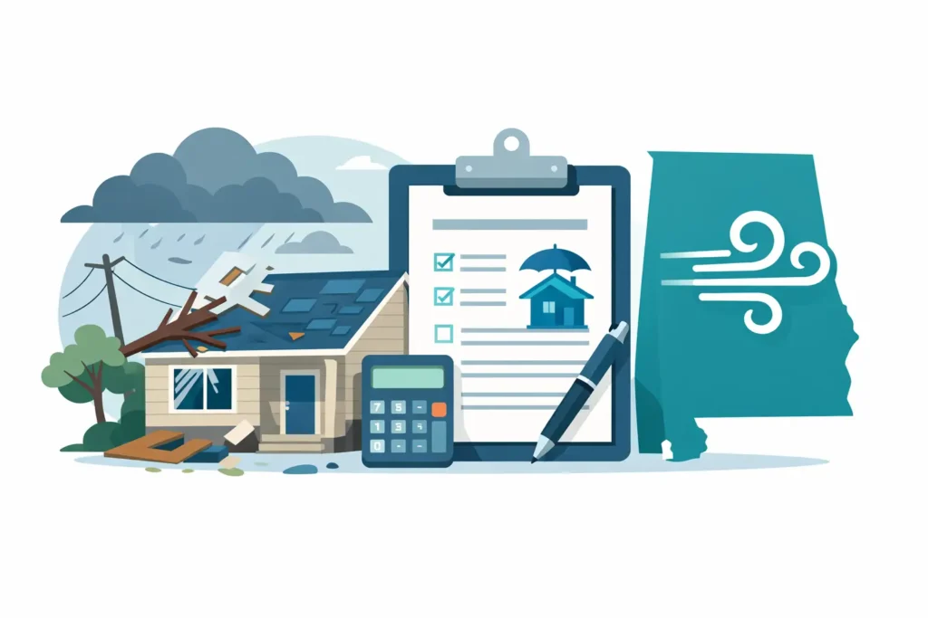 A Homeowner Wind Claim Case Study in Alabama