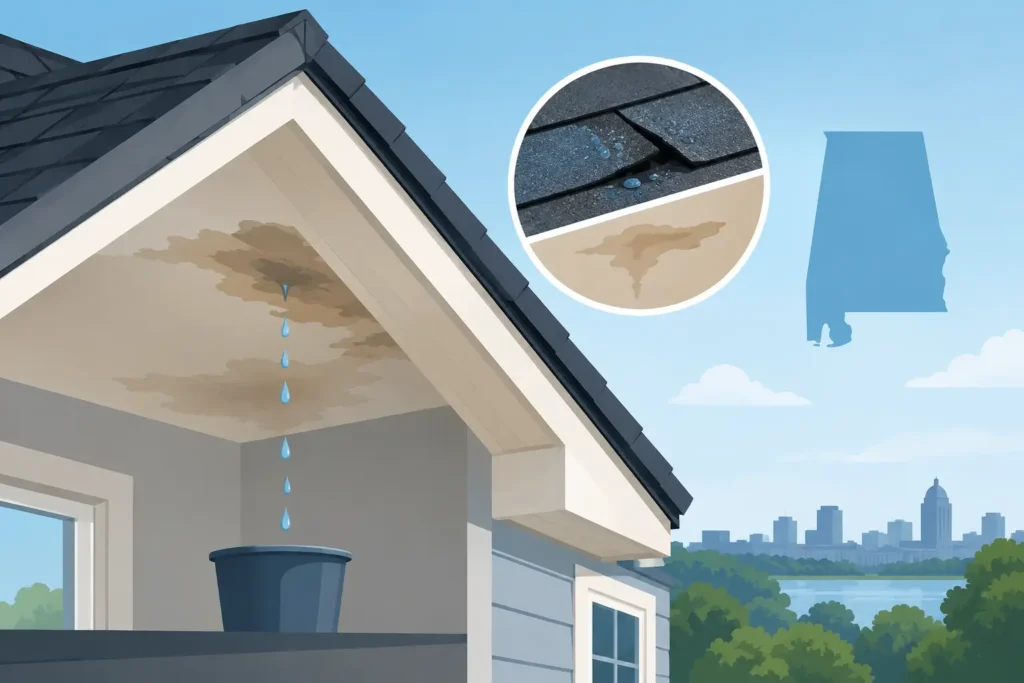 Can Roofs Leak? Signs Alabama Owners Should Know