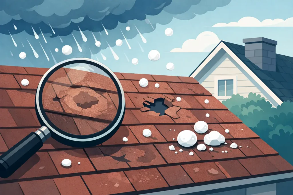 How to Identify Hail Damage on Your Roof