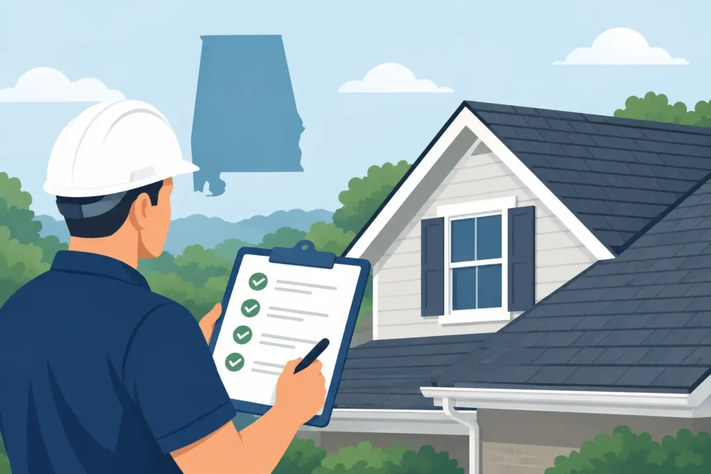 Roof Repair Checklist for Alabama Property Owners