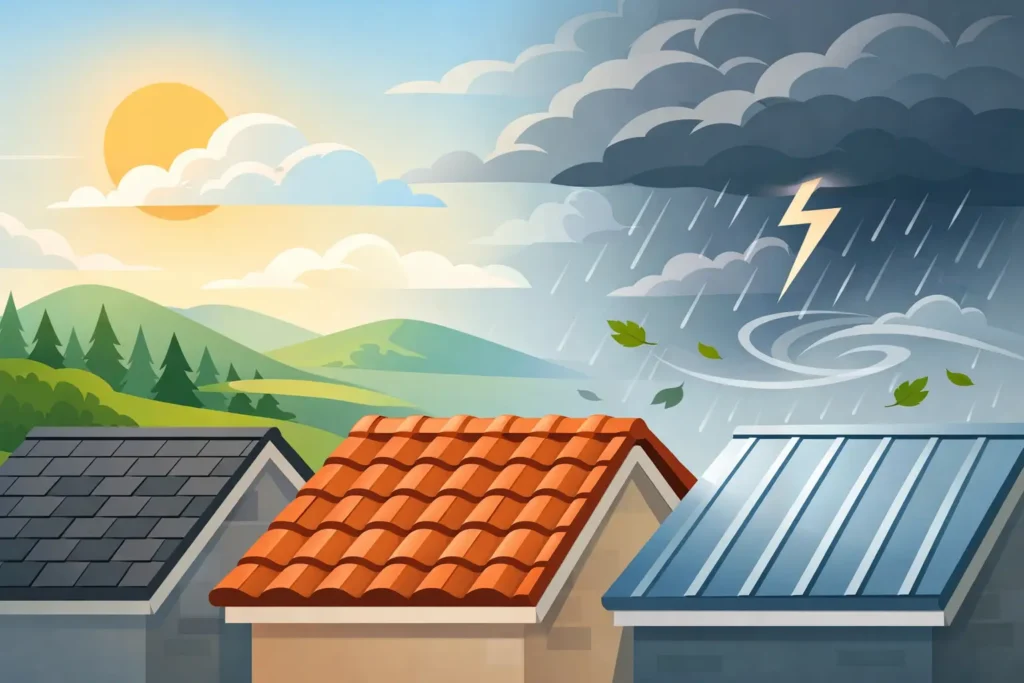 Roofing Materials That Work in Alabama Weather