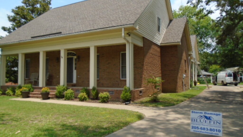 CertainTeed replacement with roof detail repairs by Bluefin Exteriors in Demopolis, Alabama