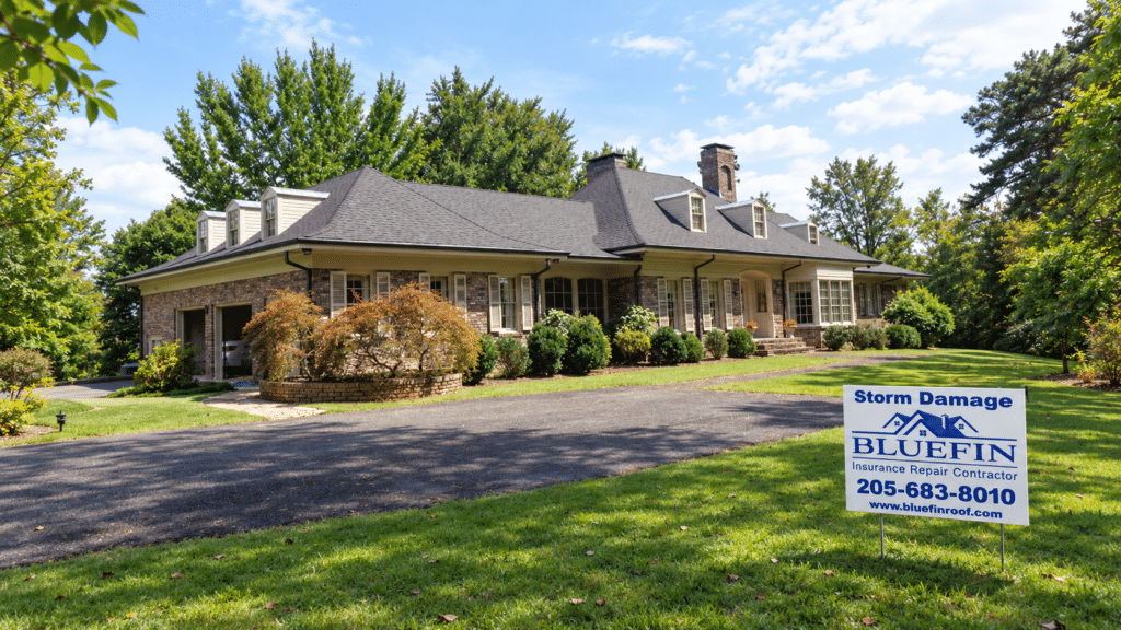 Mountain Brook, Alabama roof replacement by Bluefin Exteriors