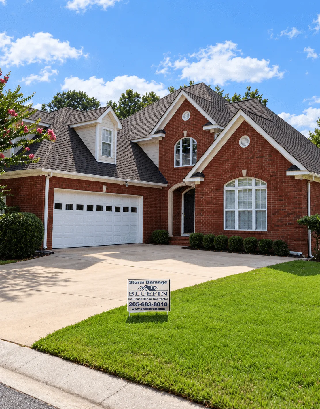 Vestavia Hills roof replacement by Bluefin Exteriors