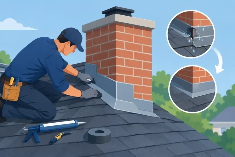 How to Repair Flashing Leaks Before Damage Spreads