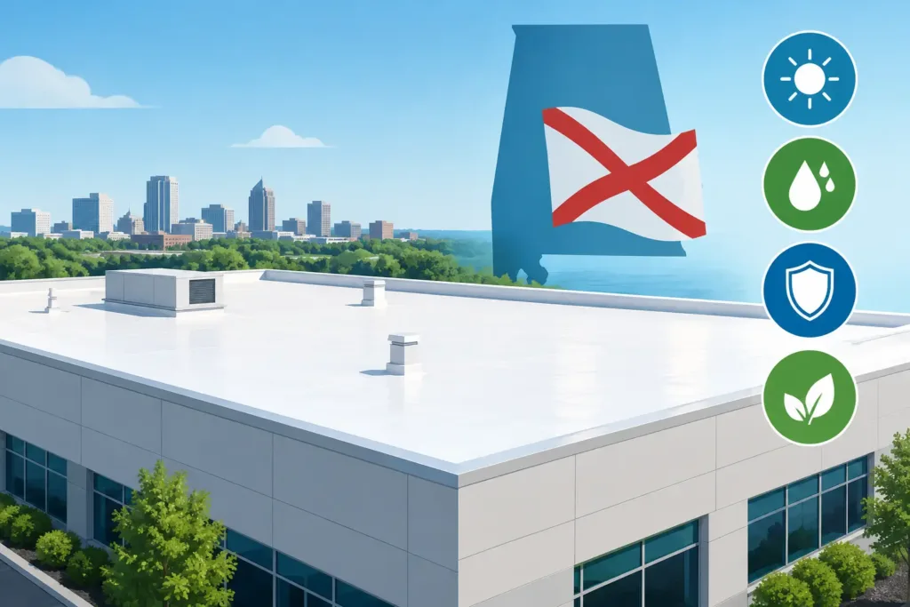 PVC Roofing System Benefits for Alabama Buildings